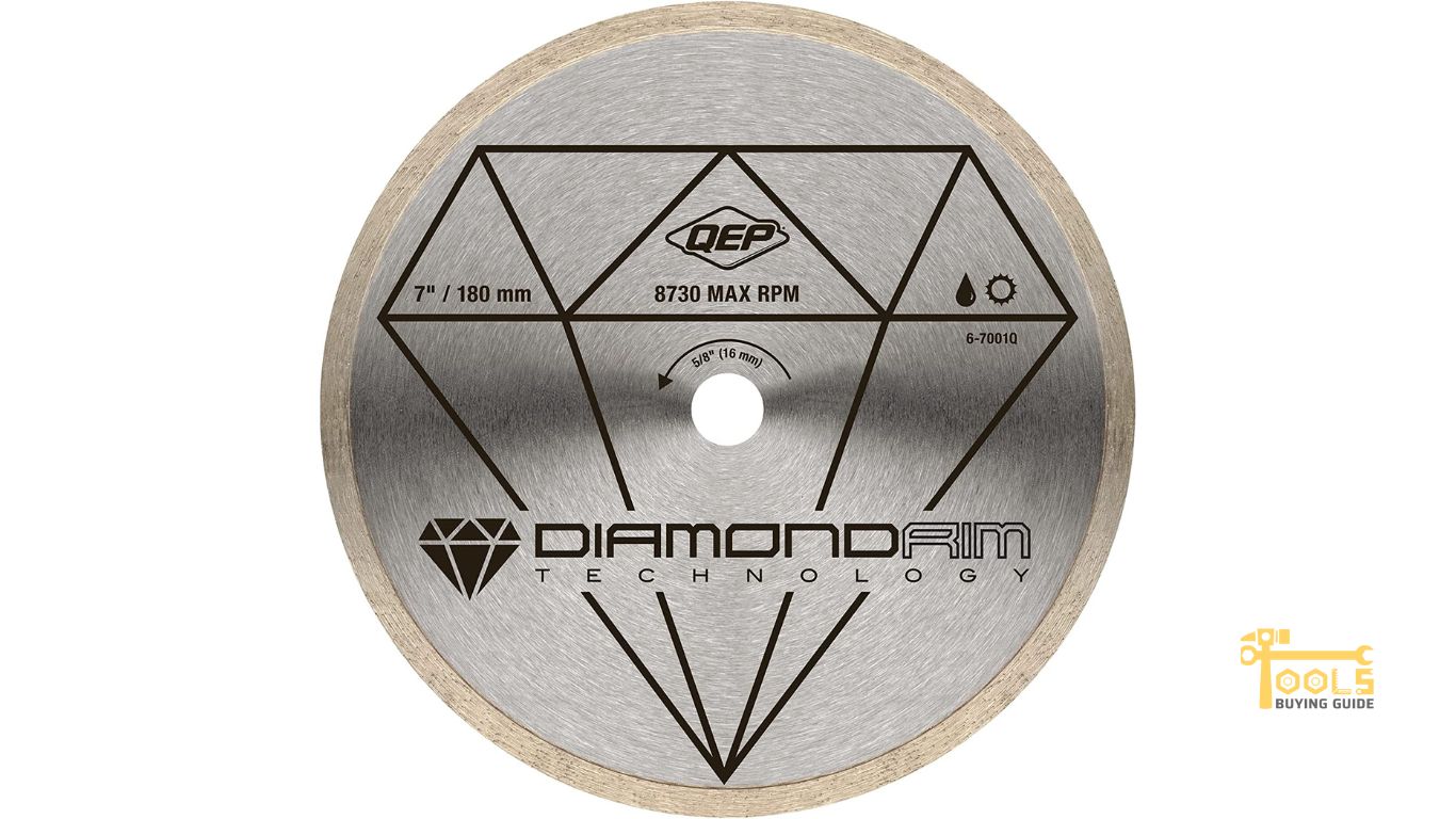 QEP 6-7001Q 7 Continuous Rim Diamond Blade 