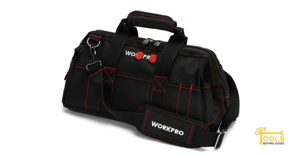 WORKPRO Wide Mouth Tool Storage Bagname